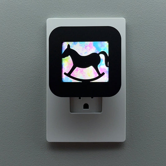 Baby Nursery Night Light - Rocking Horse