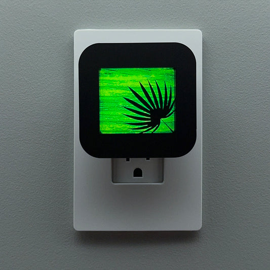 Palm Leaf Night Light