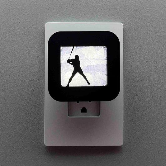 Baseball Player Night Light