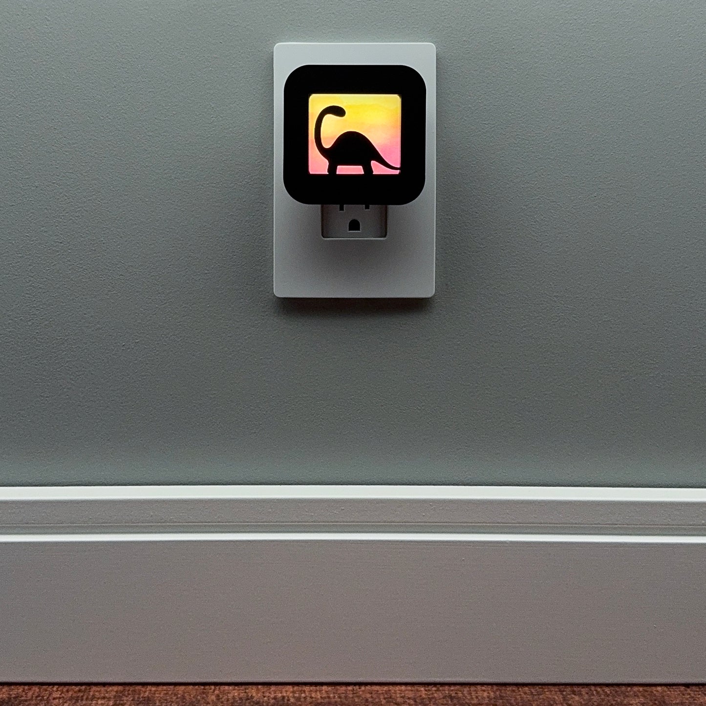 Dinosaur Night Light - Brontosaurus