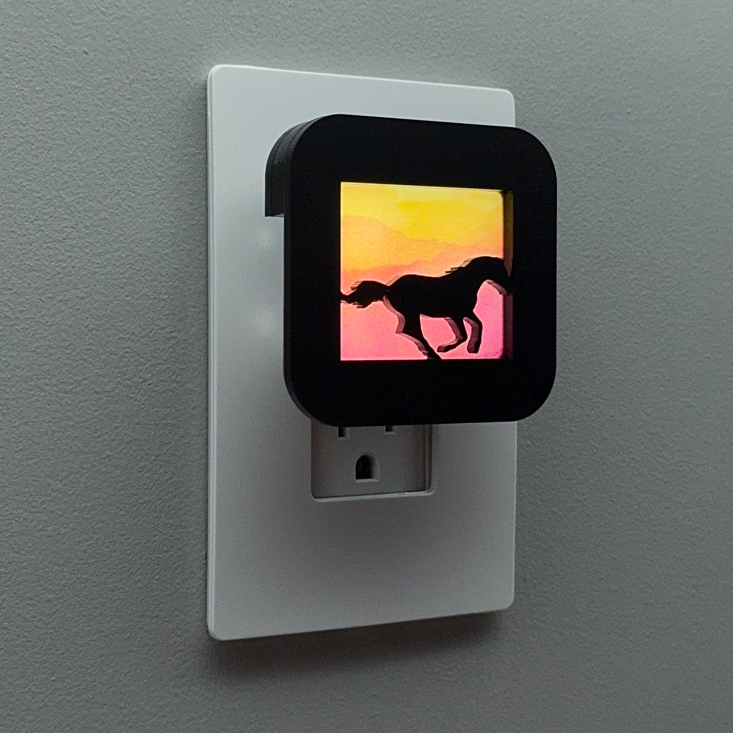 Running Horse Night Light