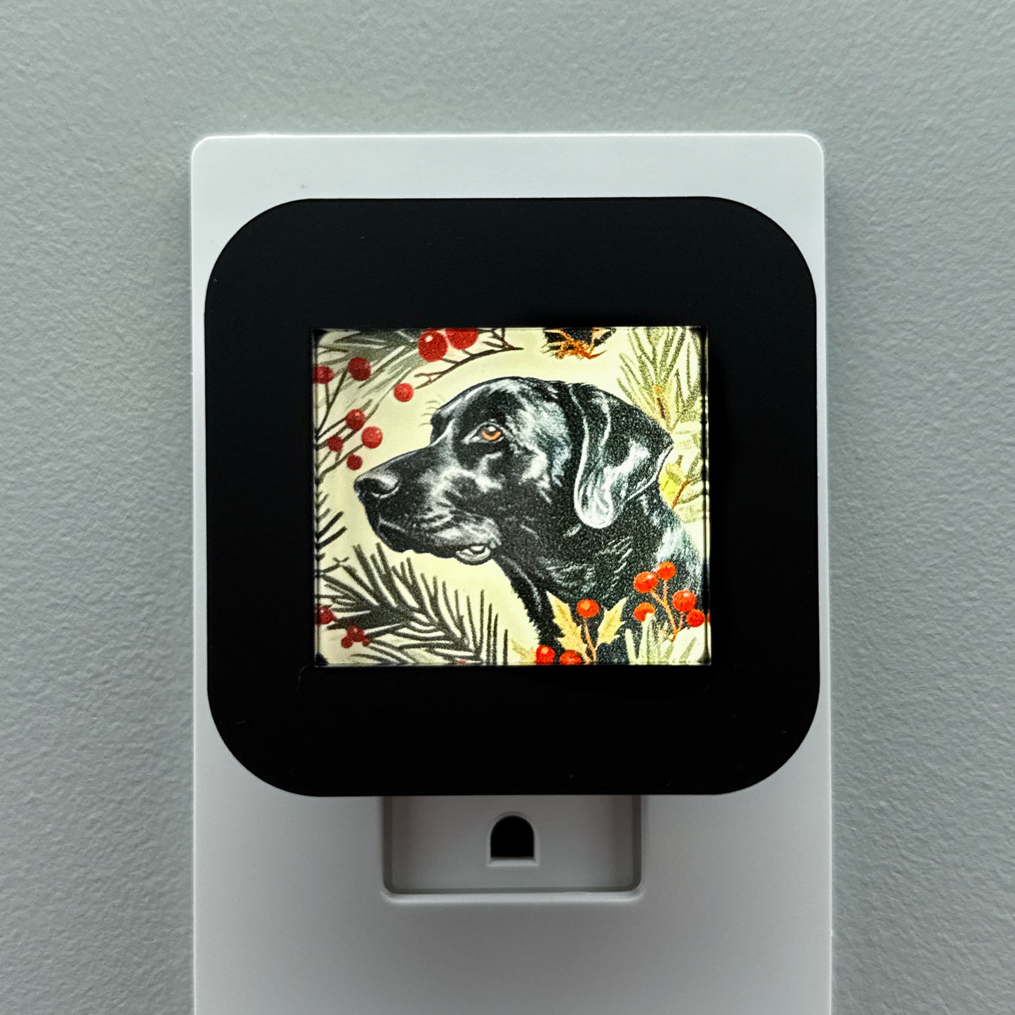 Christmas Dog Night Light