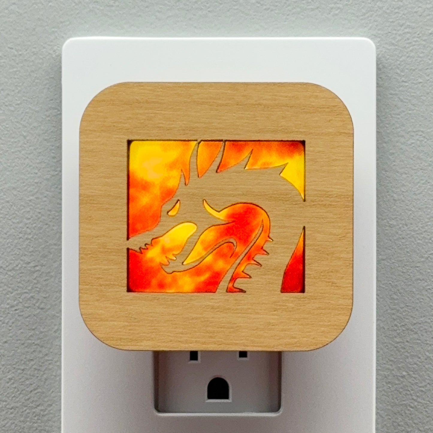Fire Breathing Dragon Night Light