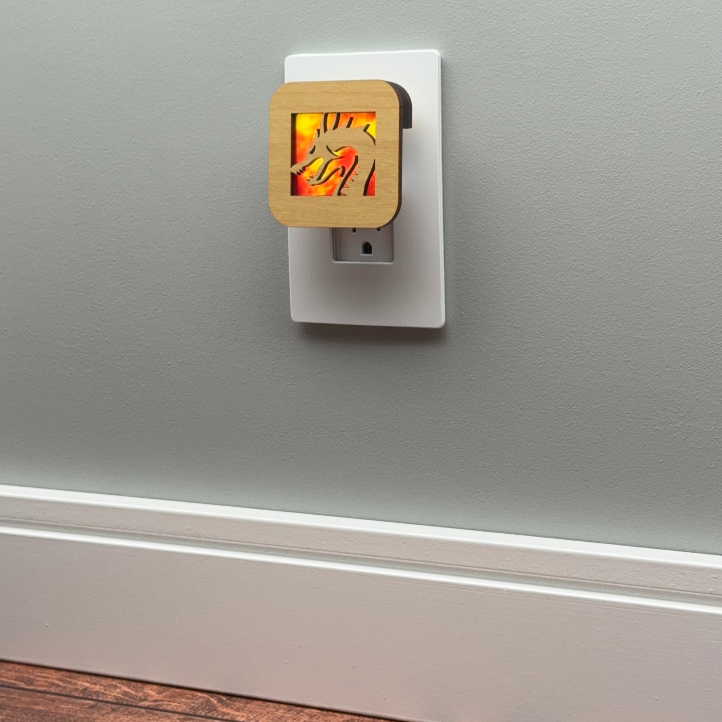 Fire Breathing Dragon Night Light