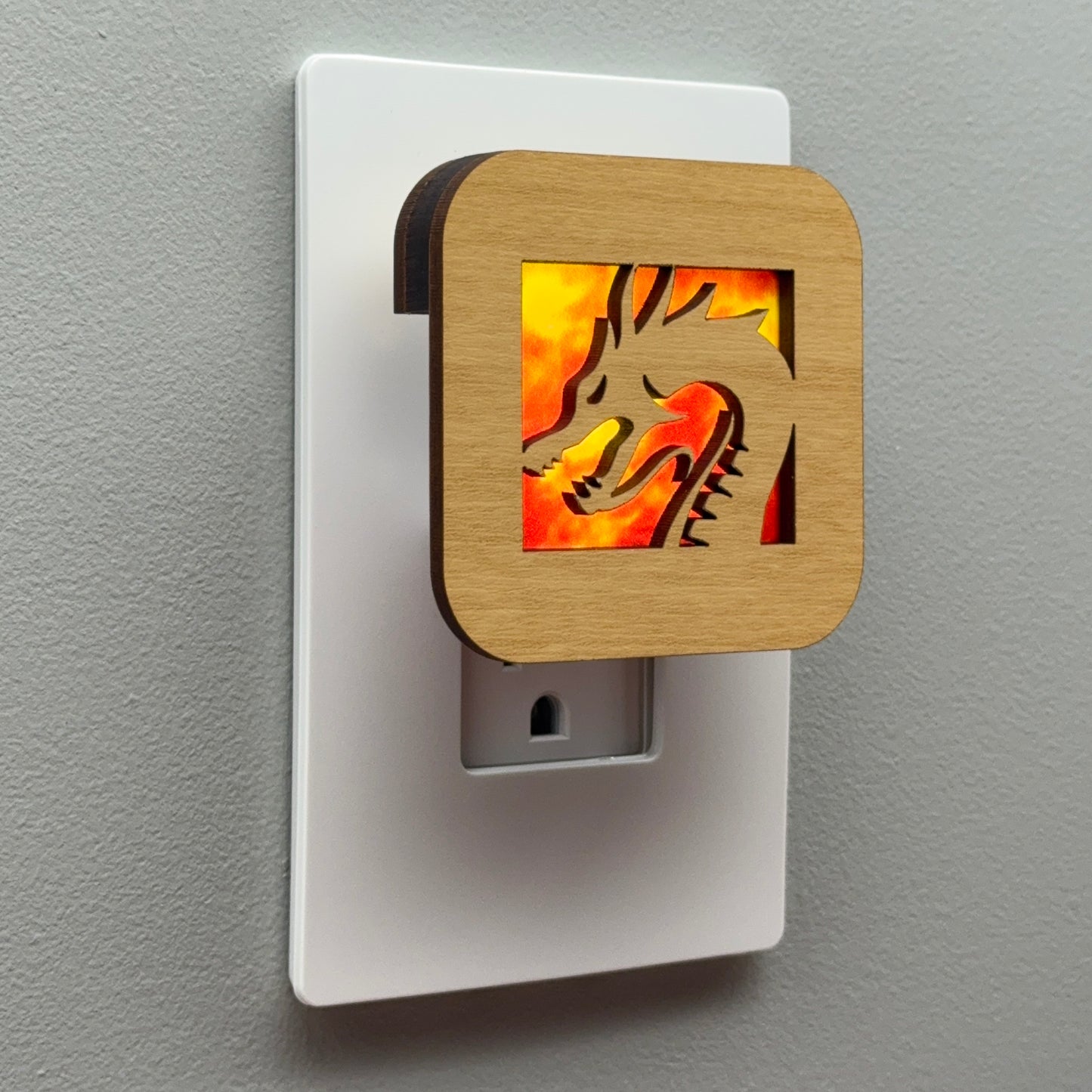 Fire Breathing Dragon Night Light