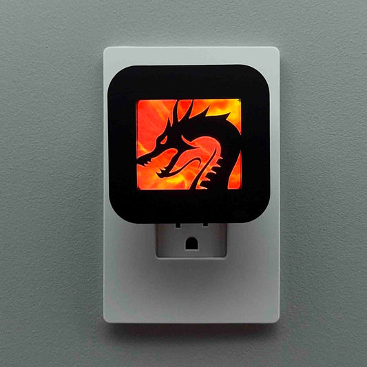Fire Breathing Dragon Night Light