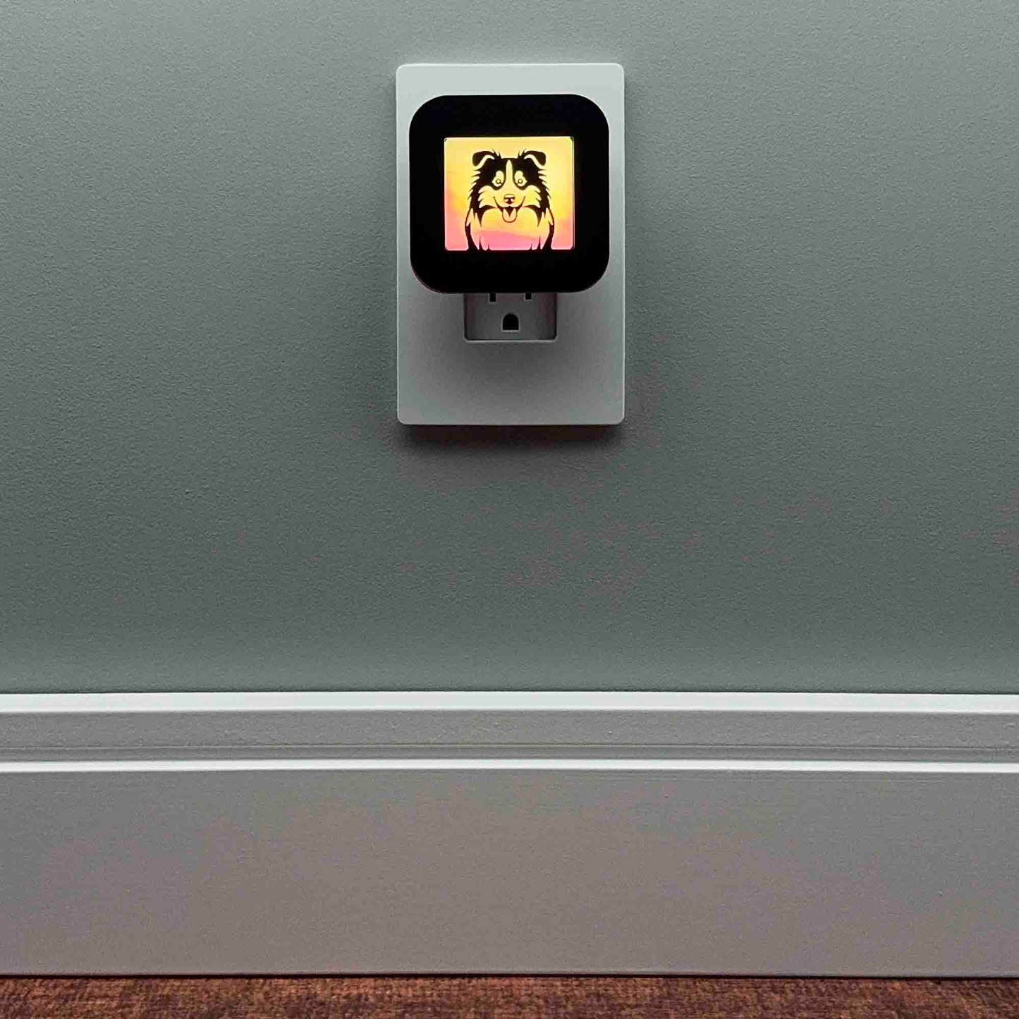 Sheltie Dog Night Light