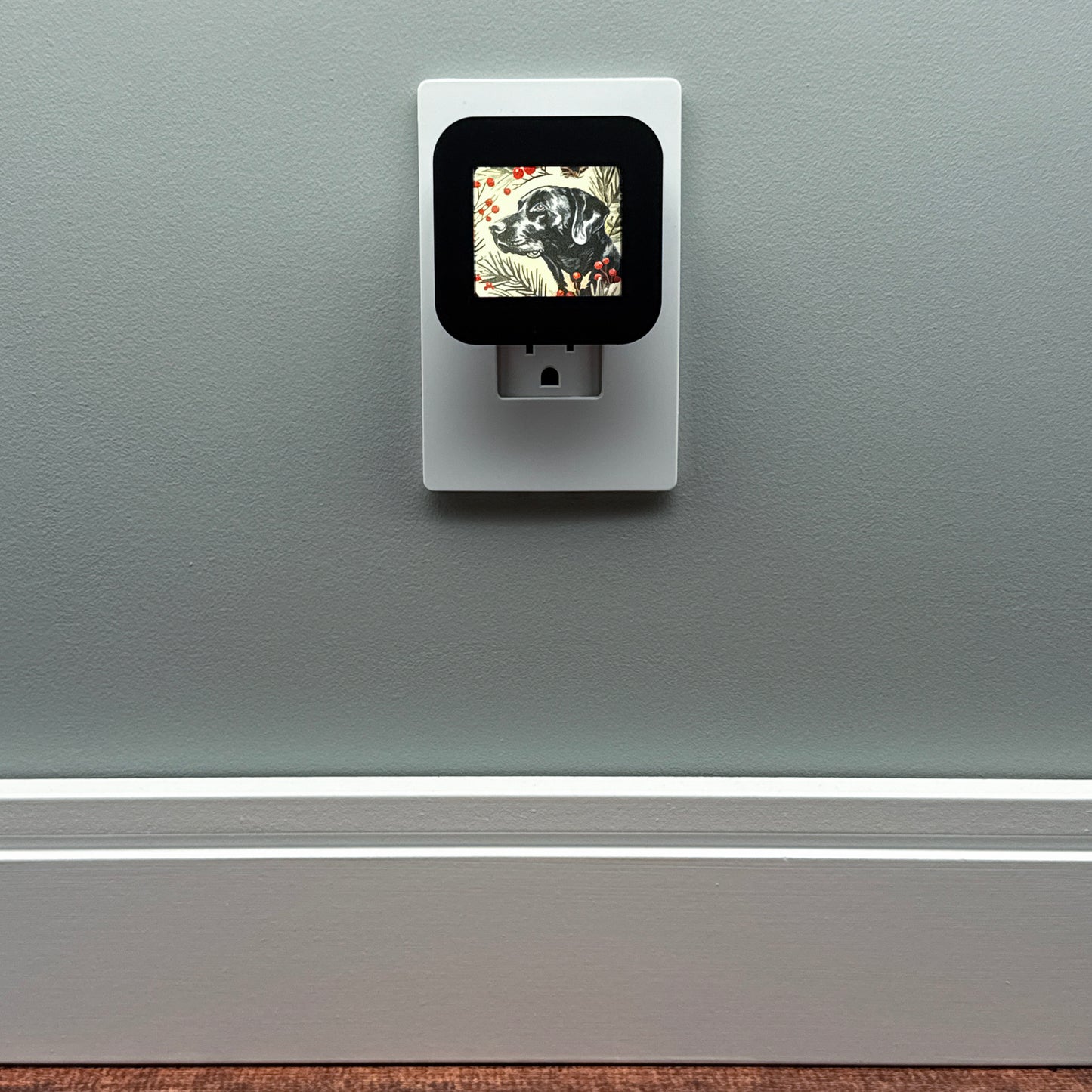 Christmas Dog Night Light