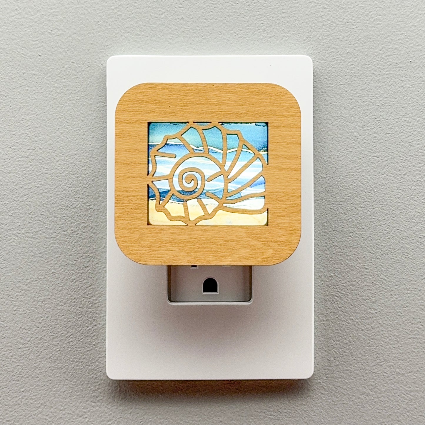 Nautilus Shell Night Light