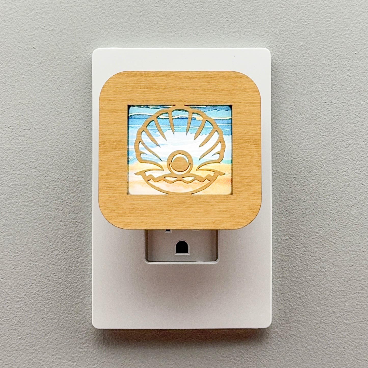 Oyster Shell Night Light