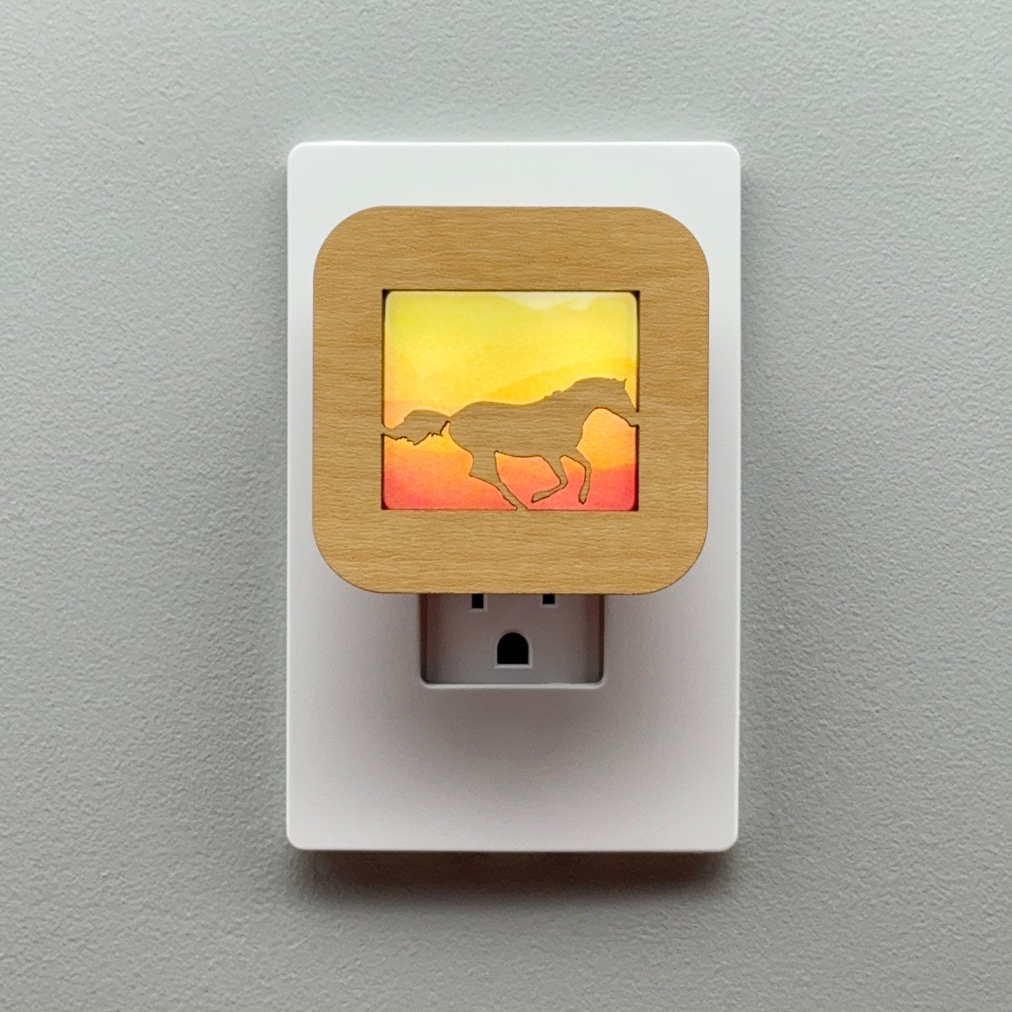 Running Horse Night Light
