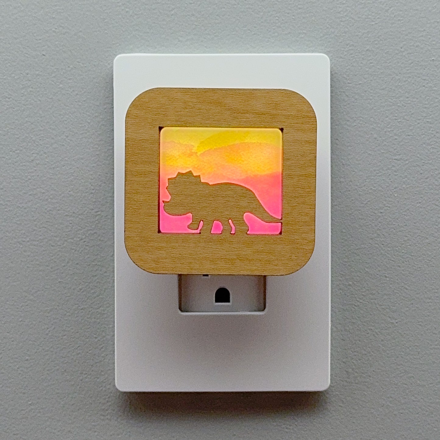 Dinosaur Night Light - Triceratops