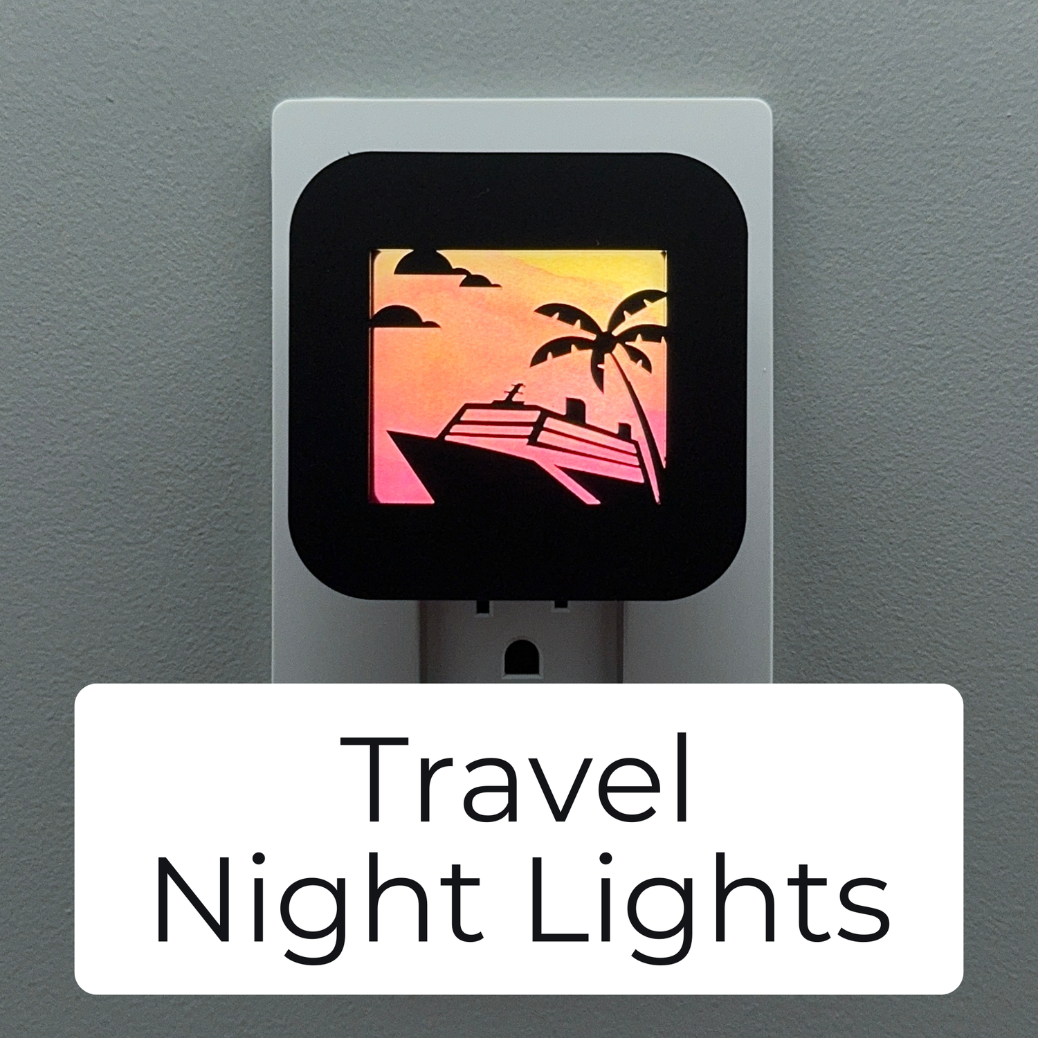 Travel Themed Night Lights
