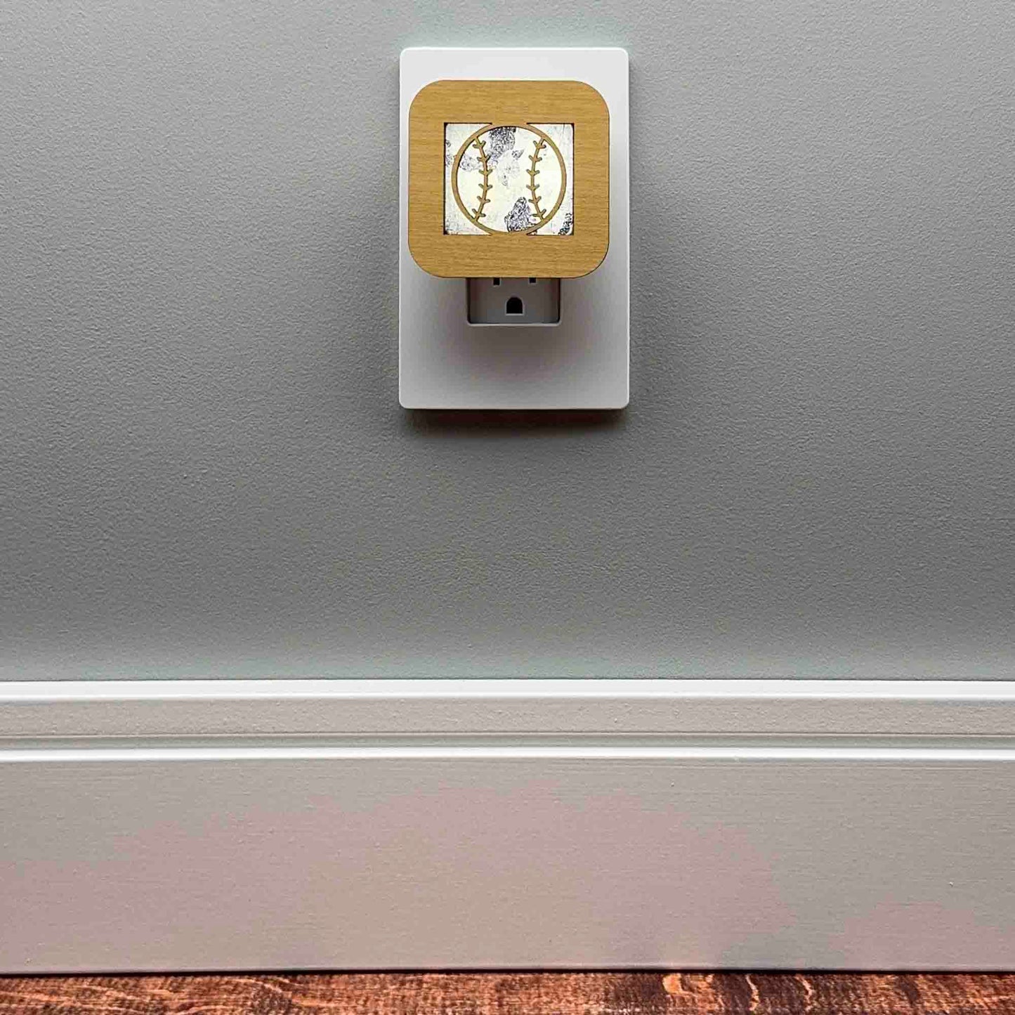 Baseball Night Light
