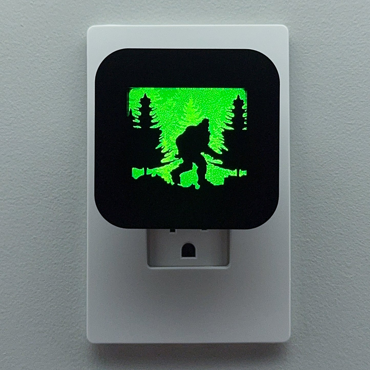 Bigfoot in the Forest Night Light