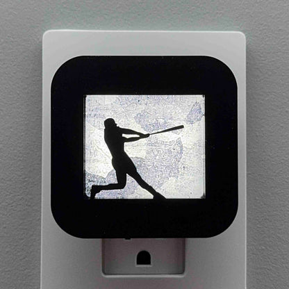 Baseball Batter Night Light