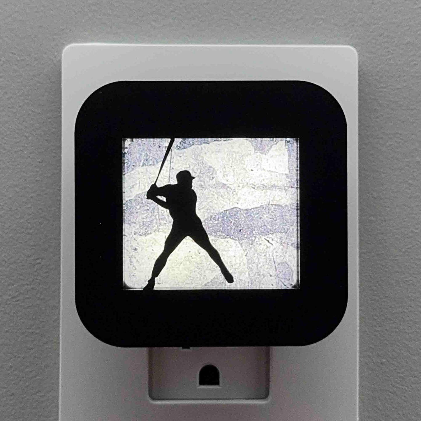 Baseball Player Night Light