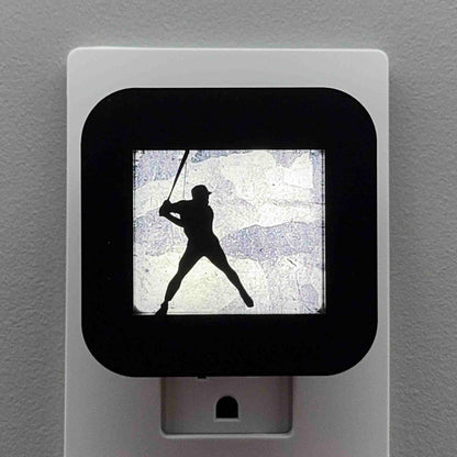Baseball Player Night Light