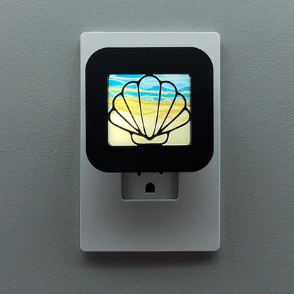 Scallop Seashell Night Light