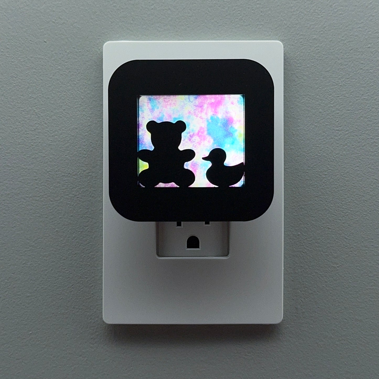 Baby Nursery Night Light - Teddy Bear and Duck