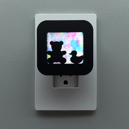 Baby Nursery Night Light - Teddy Bear and Duck