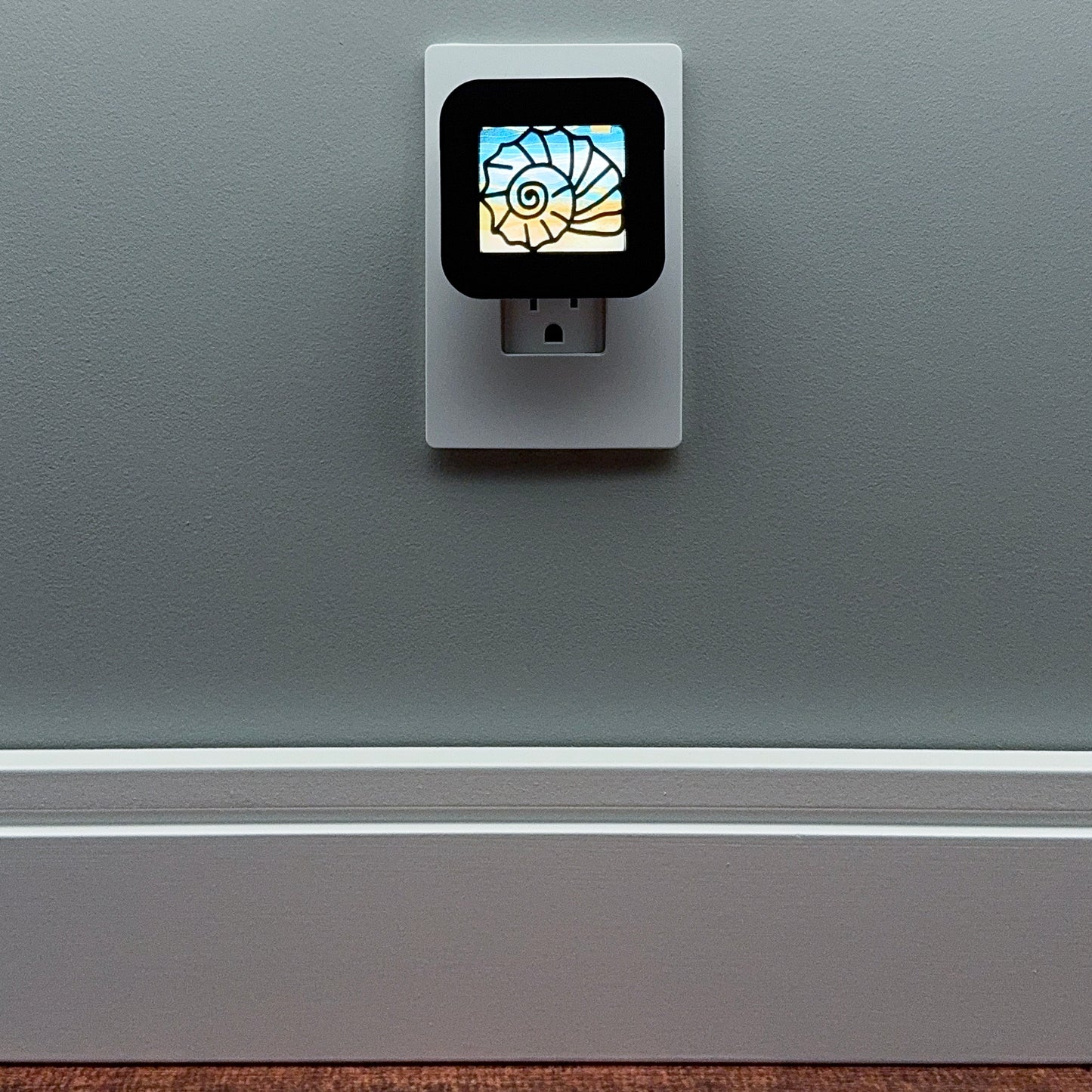 Nautilus Shell Night Light