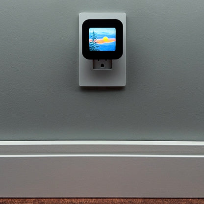 Mountain Sunset Night Light