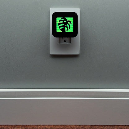 Monstera Leaf Night Light
