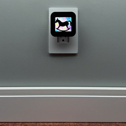 Baby Nursery Night Light - Rocking Horse