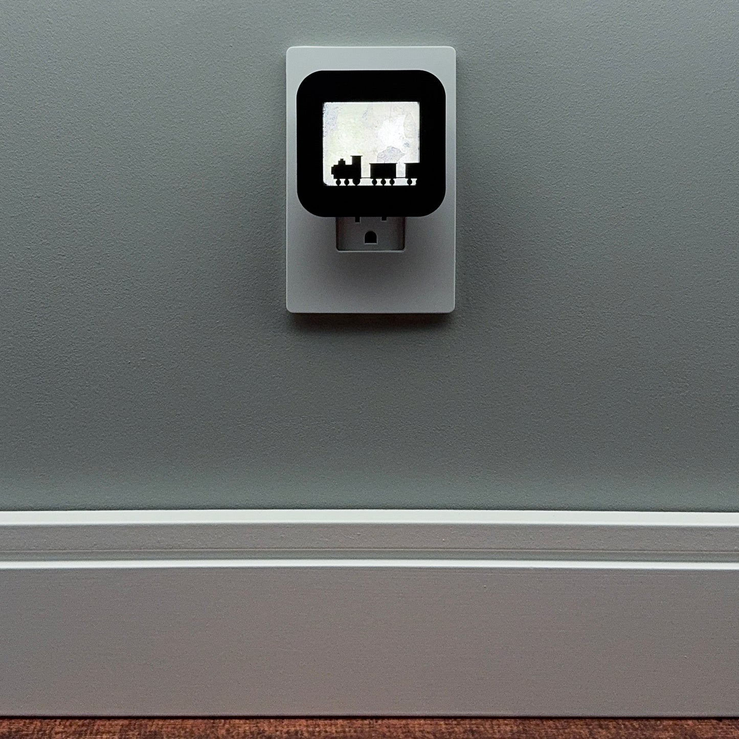 Train Engine and Cars Night Light