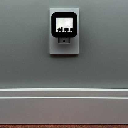 Train Engine and Cars Night Light