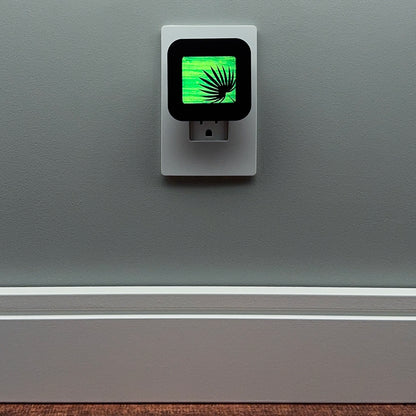 Palm Leaf Night Light