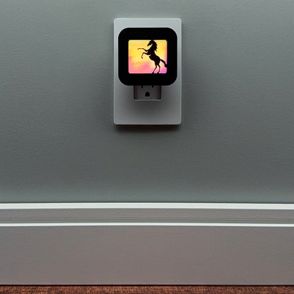Rearing Horse Night Light