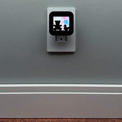 Baby Nursery Night Light - Teddy Bear and Duck