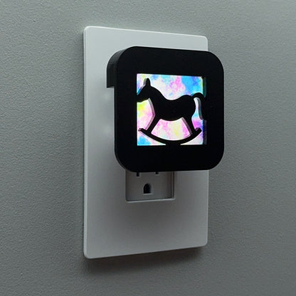 Baby Nursery Night Light - Rocking Horse