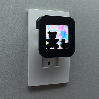 Baby Nursery Night Light - Teddy Bear and Duck