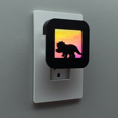 Dinosaur Night Light - Triceratops