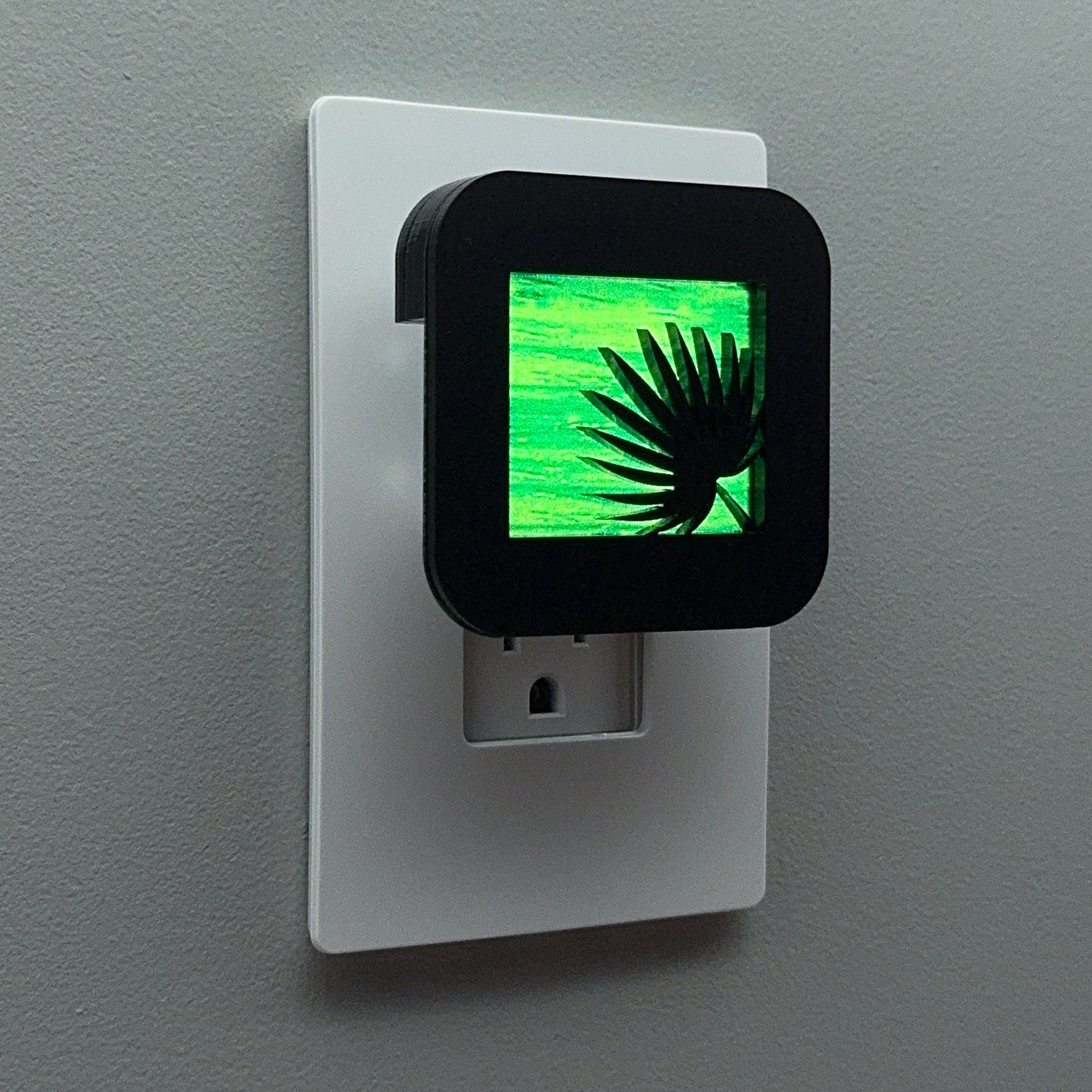 Palm Leaf Night Light