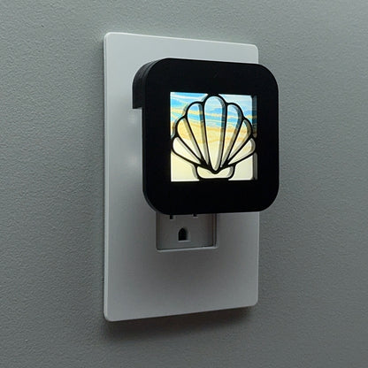 Scallop Seashell Night Light
