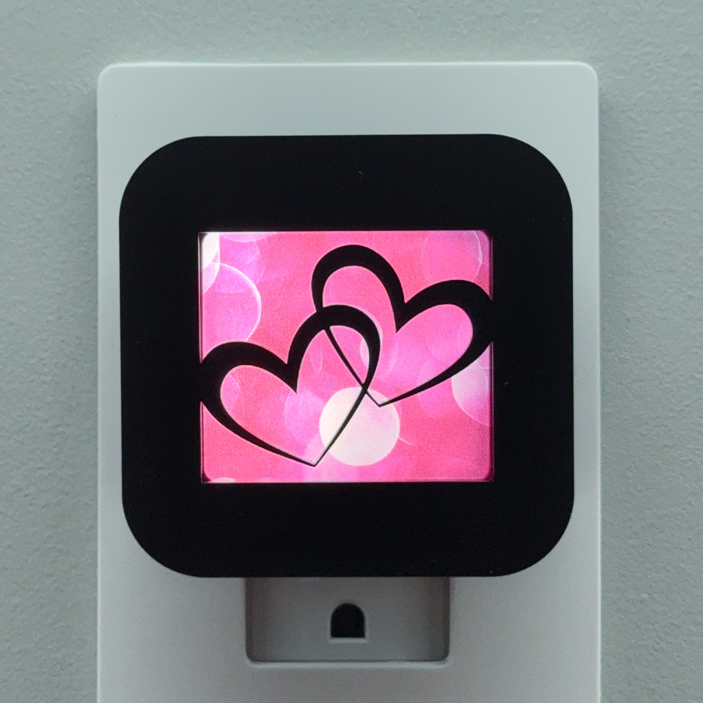 Valentine's Day Hearts Night Light