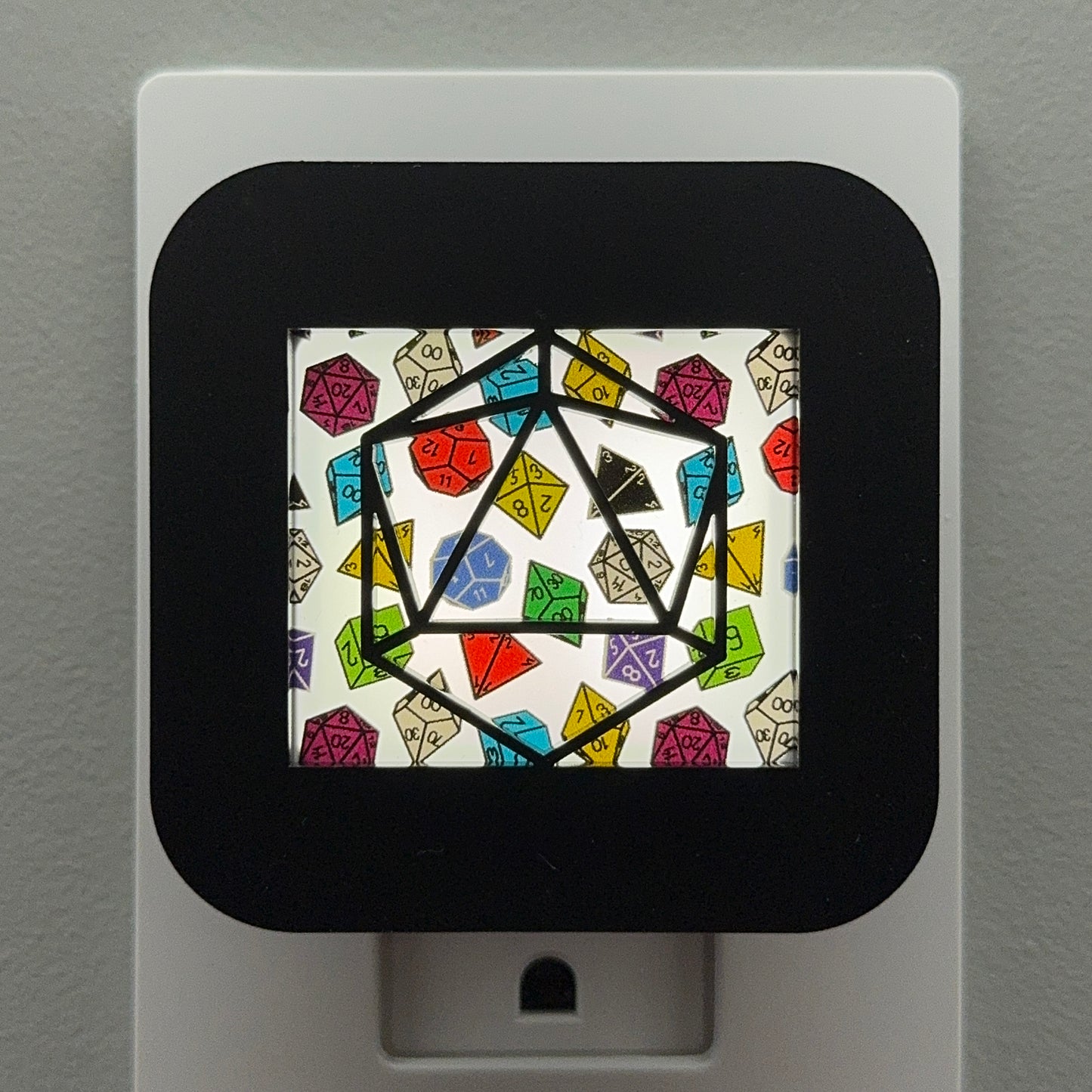 Tabletop Gaming Dice Night Light