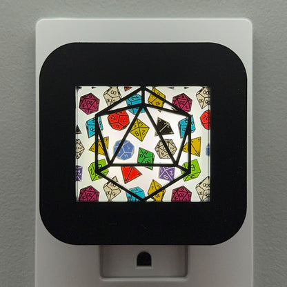Tabletop Gaming Dice Night Light