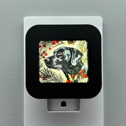 Christmas Dog Night Light