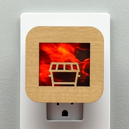 Dumpster Fire Night Light