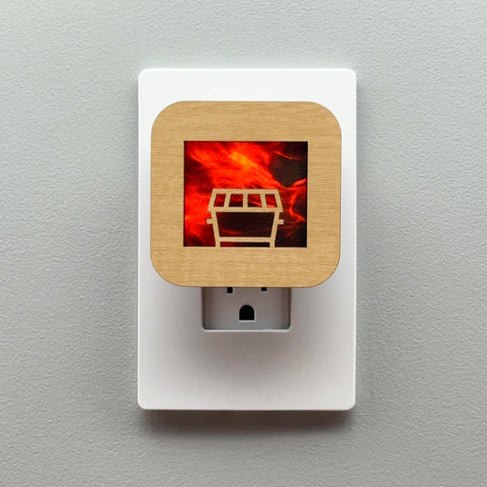 Dumpster Fire Night Light
