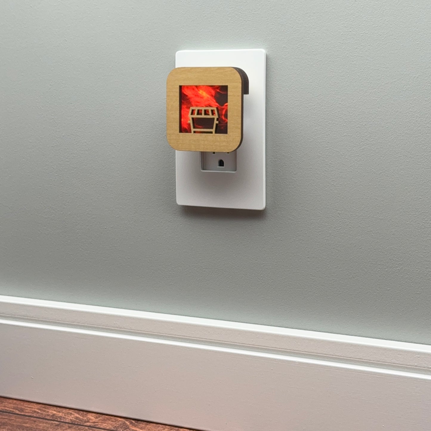 Dumpster Fire Night Light