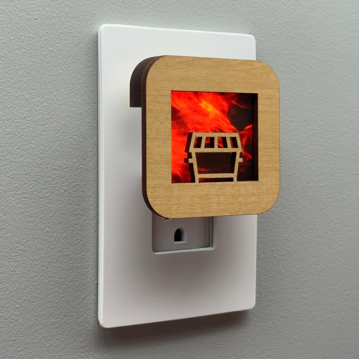 Dumpster Fire Night Light
