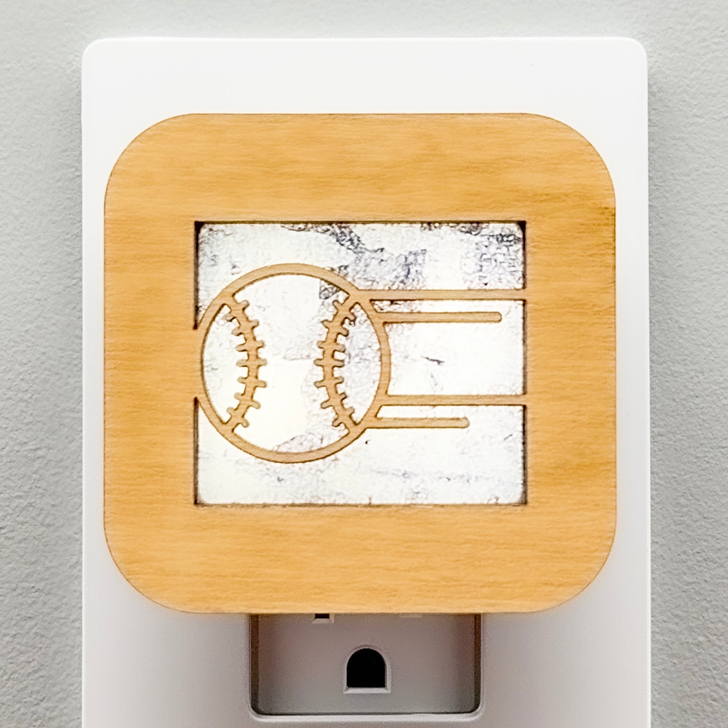 Flying Baseball Night Light