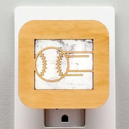 Flying Baseball Night Light