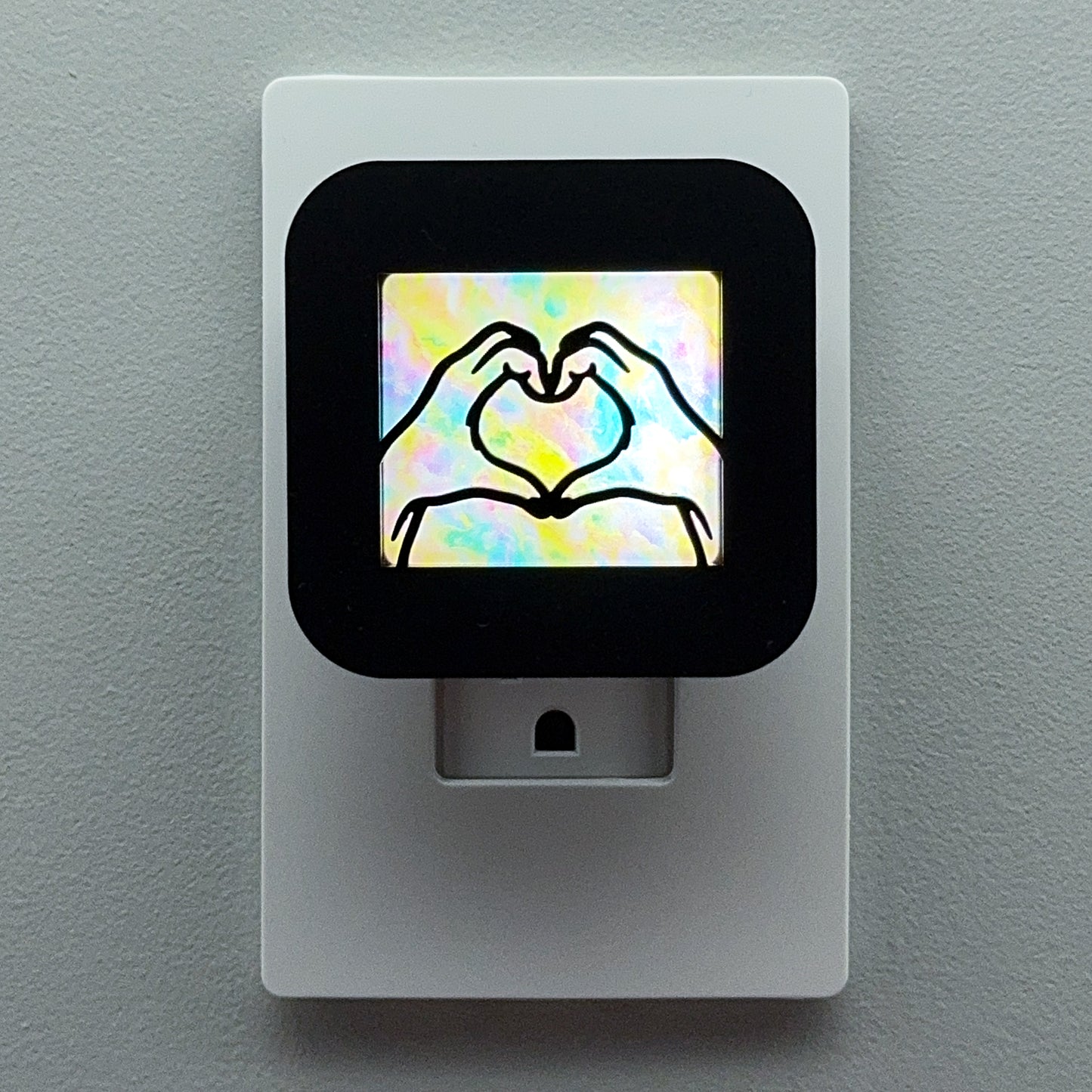 Heart Hands Night Light